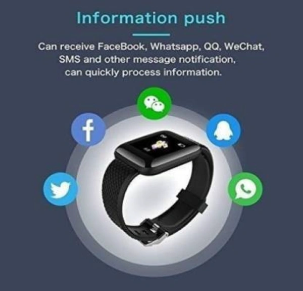 Crowdpex 116 Smart Watch Fitness Band Smartwatch